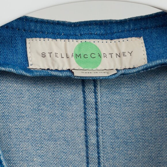 Stella McCartney Resort 2015 Blue Denim Cut-Out Playsuit - Picture 9 of 9